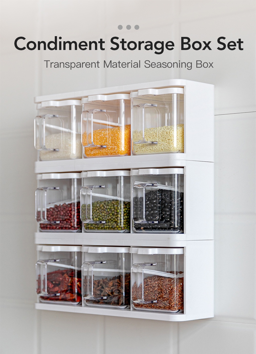 Kitchen Condiment Storage Box-1